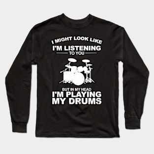 drummer Long Sleeve T-Shirt